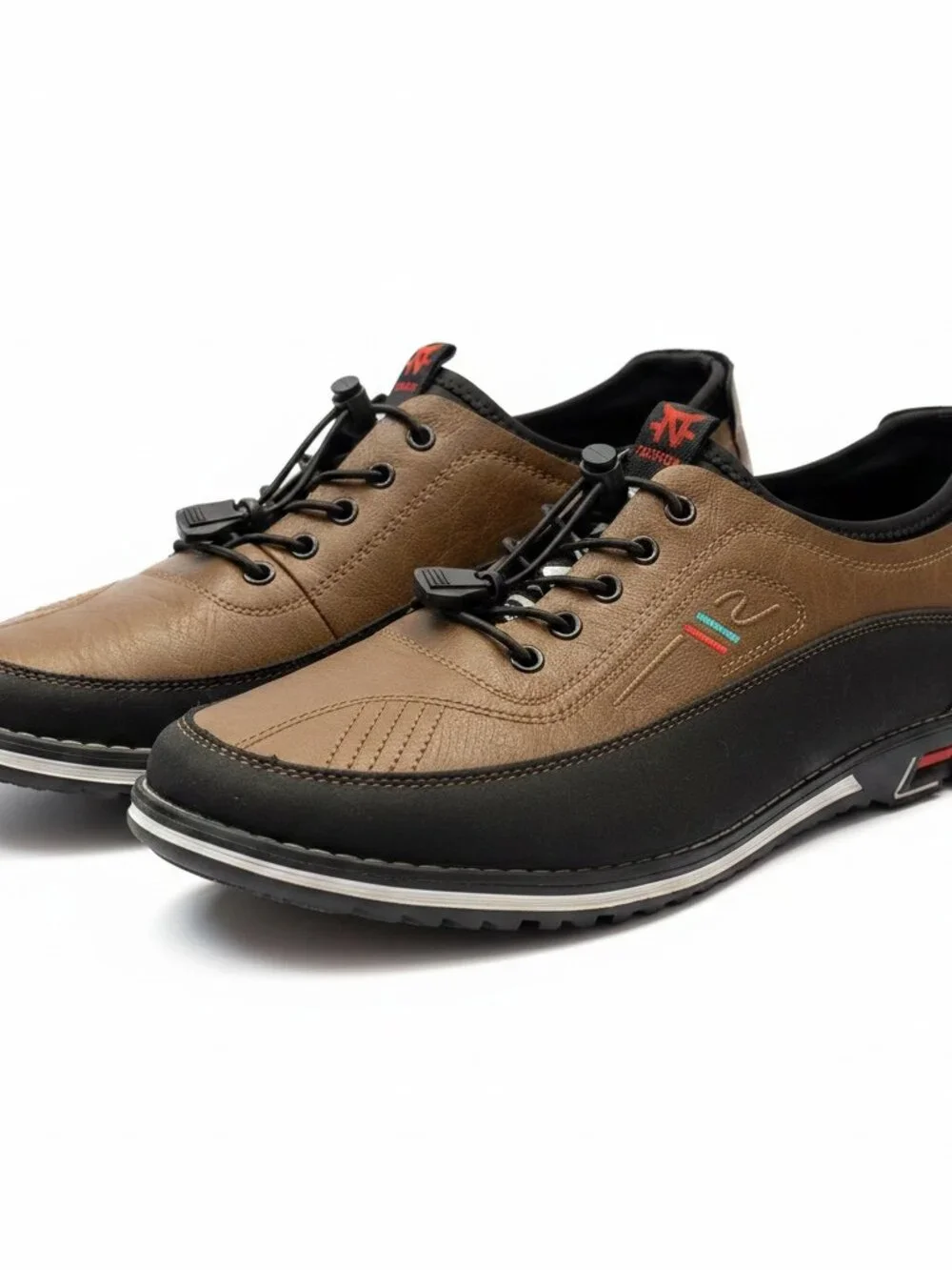 KLKYKO SII, Men's Vintage Brown and Black Fashion Sneaker Size US 11.5